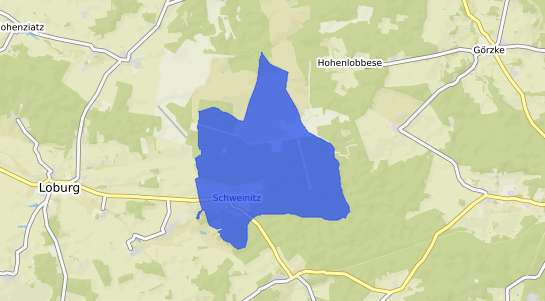 Bodenrichtwertkarte Schweinitz b. Zerbst