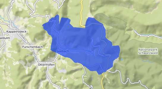 Bodenrichtwertkarte Seebach b. Eisenach, Thueringen