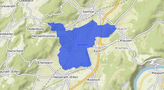 Bodenrichtwertkarte Sehlem Niedersachsen