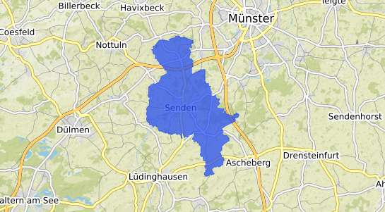 Bodenrichtwertkarte Senden Iller