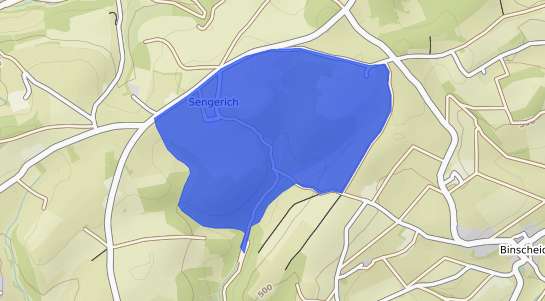 Bodenrichtwertkarte Sengerich