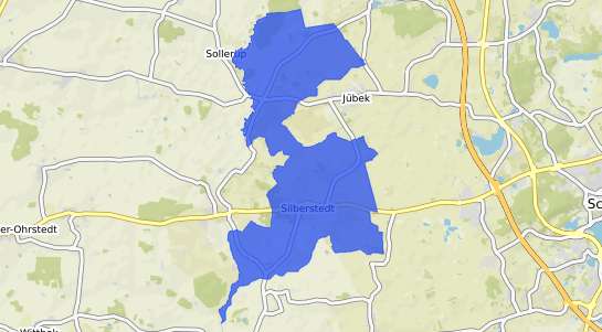 Bodenrichtwertkarte Silberstedt