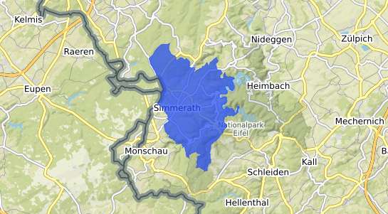 Bodenrichtwertkarte Simmerath