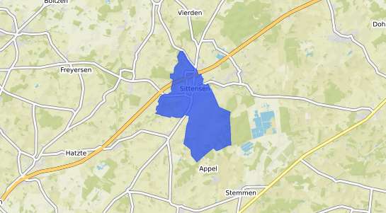 Bodenrichtwertkarte Sittensen