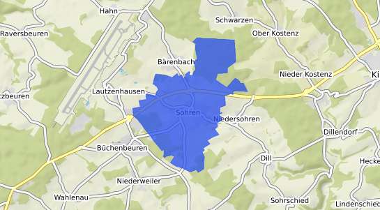 Bodenrichtwertkarte Sohren Hunsrueck