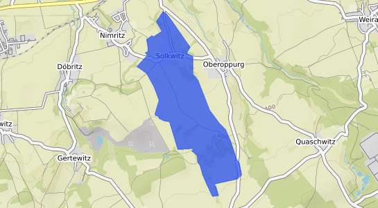 Bodenrichtwertkarte Solkwitz