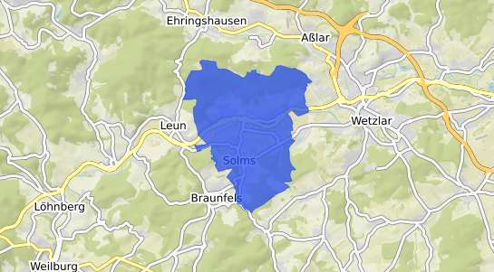 Bodenrichtwertkarte Solms Lahn