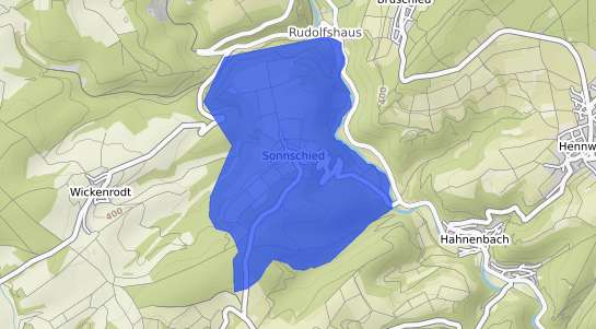 Bodenrichtwertkarte Sonnschied