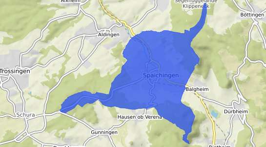 Bodenrichtwertkarte Spaichingen