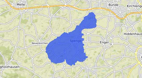 Bodenrichtwertkarte Spenge