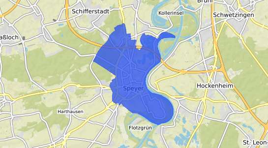 Bodenrichtwertkarte Speyer