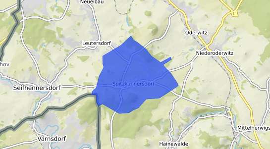 Bodenrichtwertkarte Spitzkunnersdorf