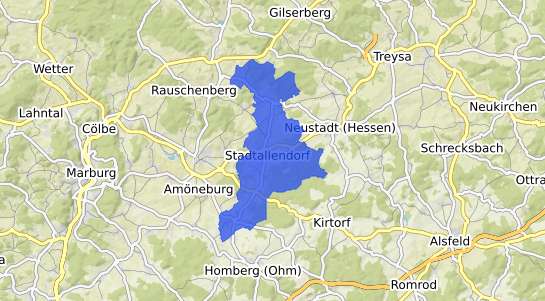 Bodenrichtwertkarte Stadtallendorf