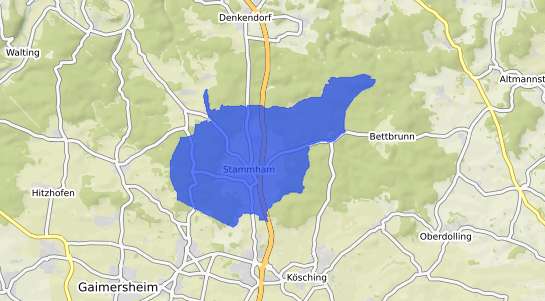Bodenrichtwertkarte Stammham Inn