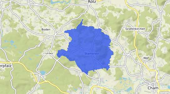 Bodenrichtwertkarte Stamsried