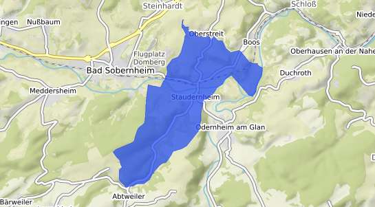 Bodenrichtwertkarte Staudernheim