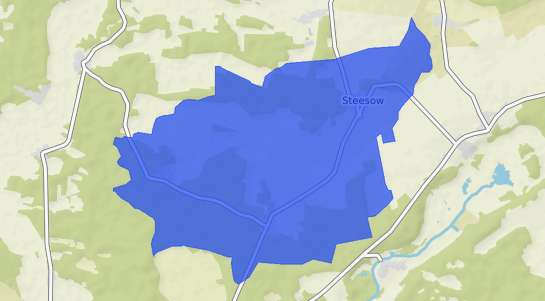 Bodenrichtwertkarte Steesow
