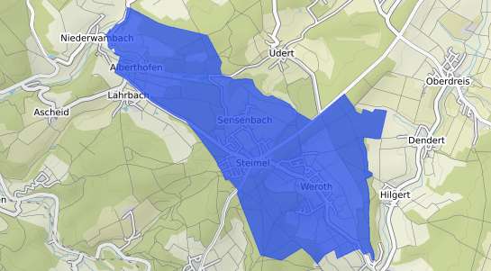 Bodenrichtwertkarte Steimel