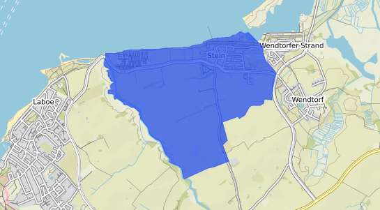 Bodenrichtwertkarte Stein b. Laboe