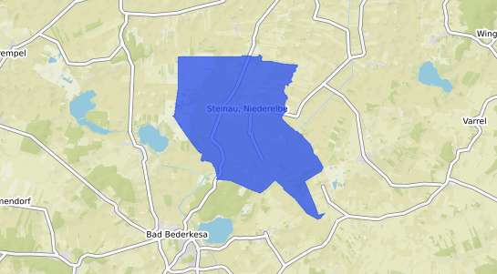 Bodenrichtwertkarte Steinau an der Stra&szlig;e an der Strasse