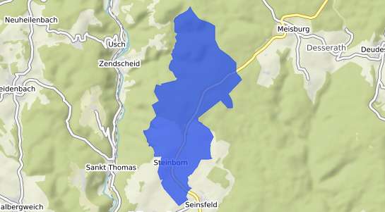 Bodenrichtwertkarte Steinborn Eifel