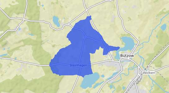 Bodenrichtwertkarte Steinhagen b. Stralsund