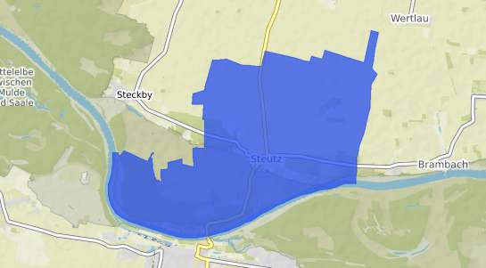 Bodenrichtwertkarte Steutz