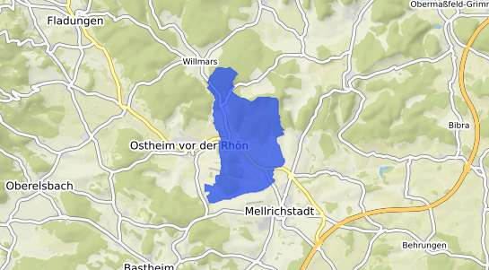 Bodenrichtwertkarte Stockheim Unterfranken
