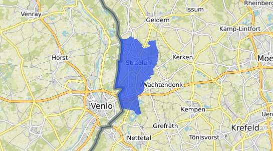 Bodenrichtwertkarte Straelen