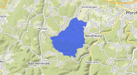 Bodenrichtwertkarte Straubenhardt