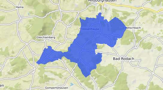 Bodenrichtwertkarte Straufhain