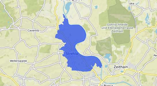 Bodenrichtwertkarte Strehla