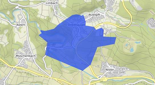 Bodenrichtwertkarte Streithausen