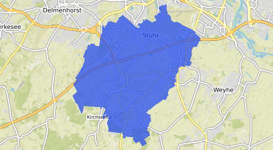 Bodenrichtwertkarte Stuhr