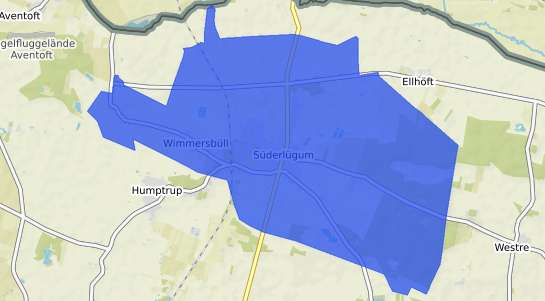 Bodenrichtwertkarte Suederluegum