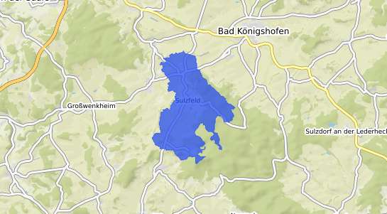 Bodenrichtwertkarte Sulzfeld Grabfeld
