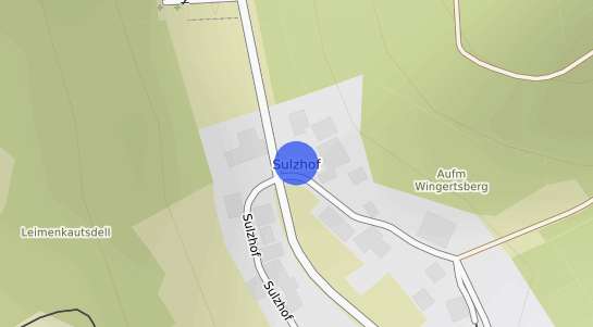 Bodenrichtwertkarte Sulzhof b. Rockenhausen
