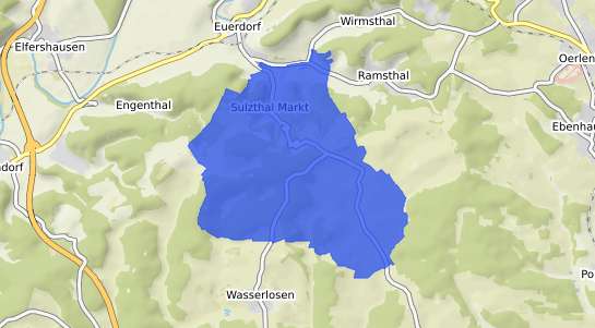Bodenrichtwertkarte Sulzthal