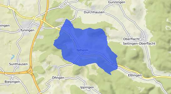 Bodenrichtwertkarte Talheim Kr. Tuttlingen