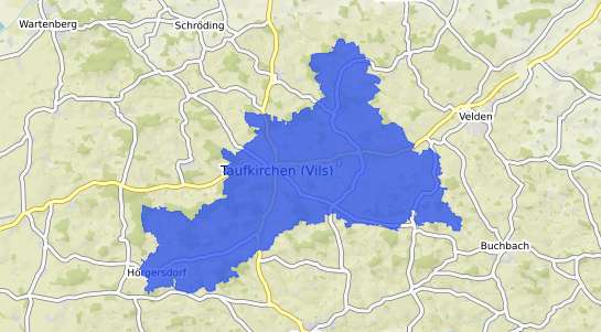 Bodenrichtwertkarte Taufkirchen (bei München) Kr. Muenchen