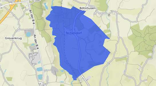 Bodenrichtwertkarte Techelsdorf