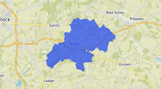 Bodenrichtwertkarte Tessin b. Hagenow