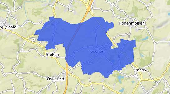 Bodenrichtwertkarte Teuchern