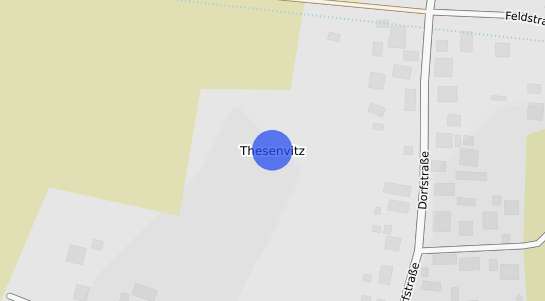 Bodenrichtwertkarte Thesenvitz