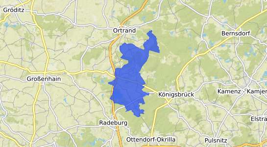 Bodenrichtwertkarte Thiendorf