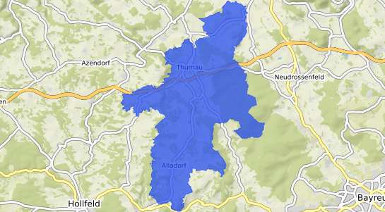 Bodenrichtwertkarte Thurnau