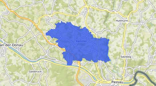 Bodenrichtwertkarte Tiefenbach Kr. Passau