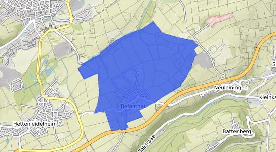 Bodenrichtwertkarte Tiefenthal Pfalz