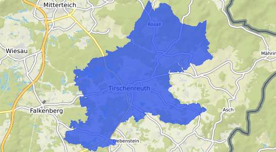 Bodenrichtwertkarte Tirschenreuth