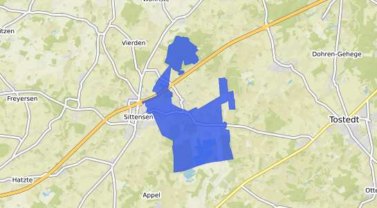 Bodenrichtwertkarte Tiste